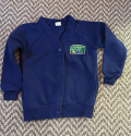 Jersey Cardigan with Logo - 9 Years